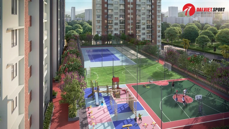 Nên đầu tư máy tập công viên hay sân thể thao đa năng?