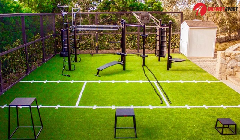 Nền móng lắp đặt thiết bị thể thao ngoài trời cần đạt yêu cầu gì?