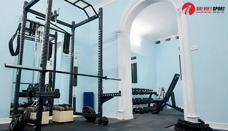 Phòng gym tại nhà cho gia đình nhiều thế hệ