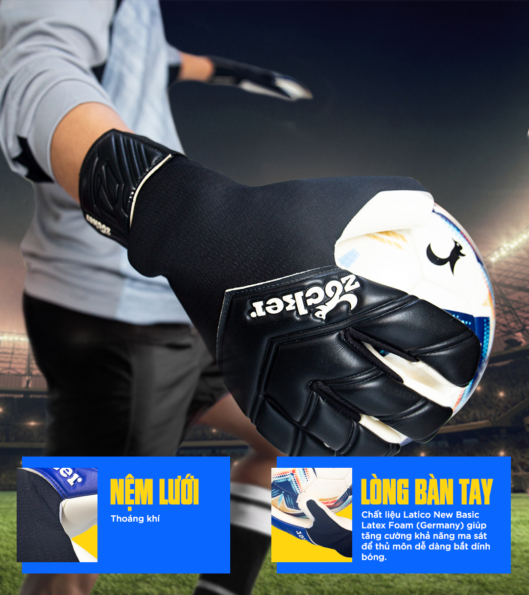 Găng Tay Thủ Môn Zocker Gloves Becker