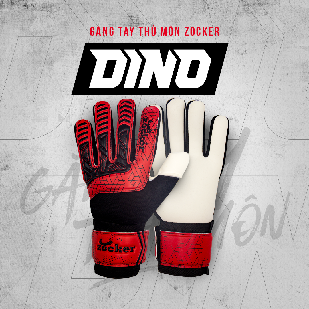 Găng Tay Thủ Môn Zocker Gloves Dino
