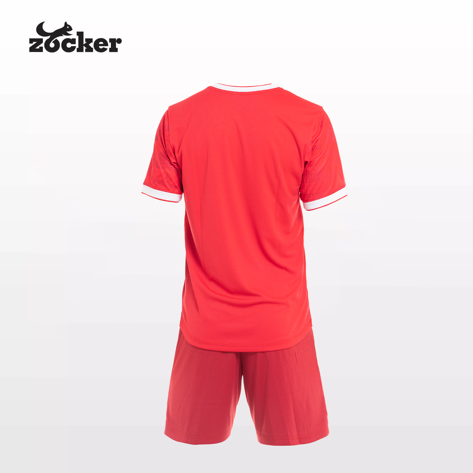 Bộ Quần Áo Đá Bóng Zocker Winner Energy Màu Đỏ