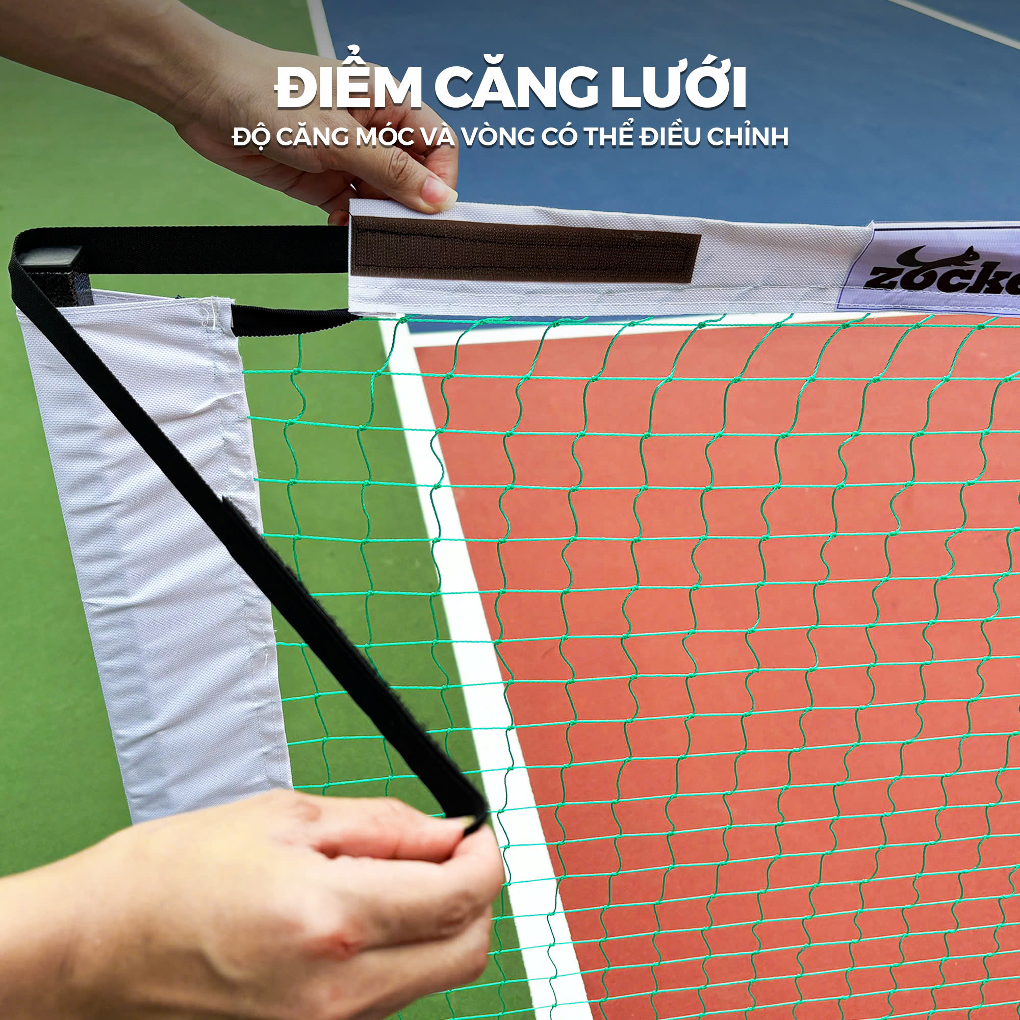 Bộ khung lưới Pickleball Zocker