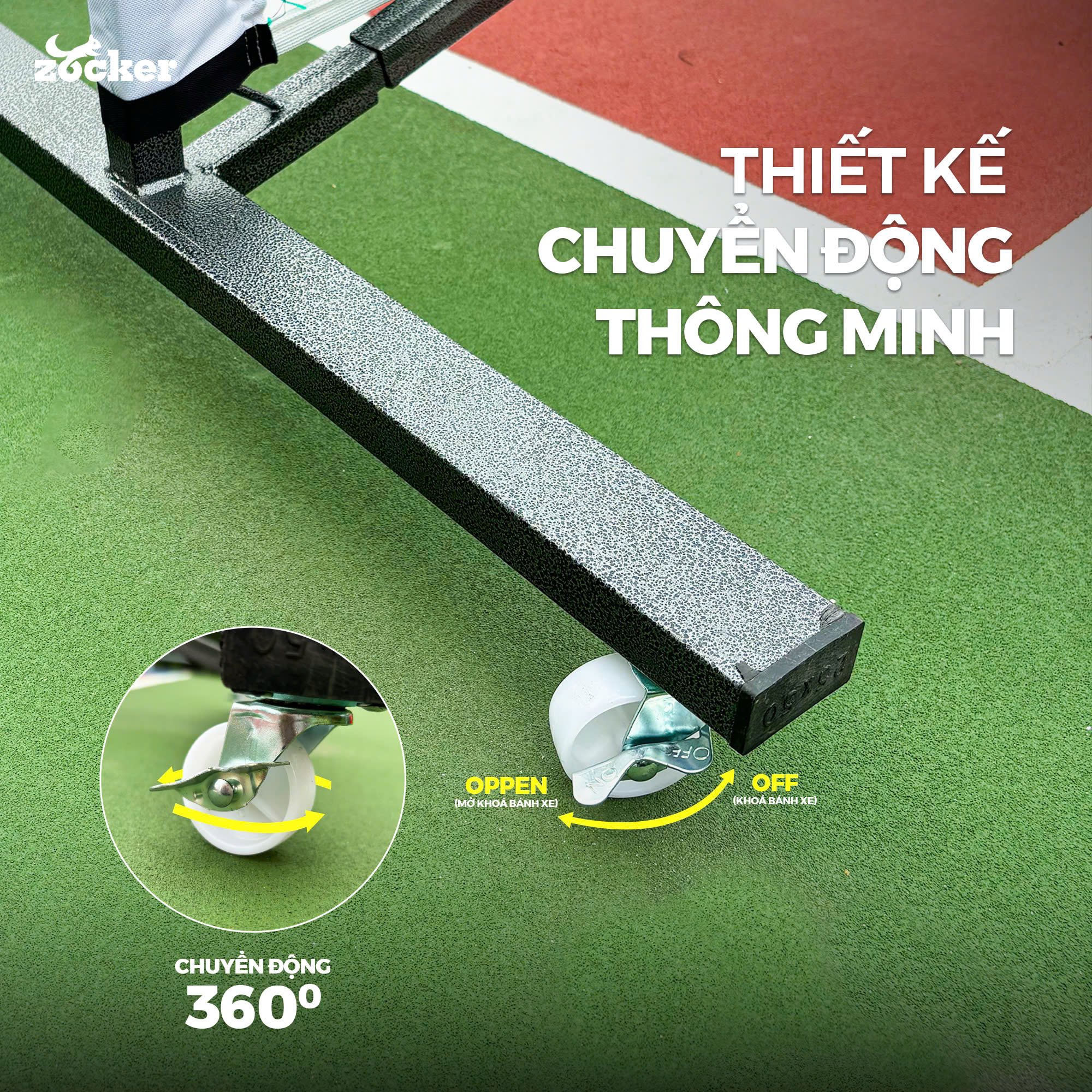 Bộ khung lưới Pickleball Zocker