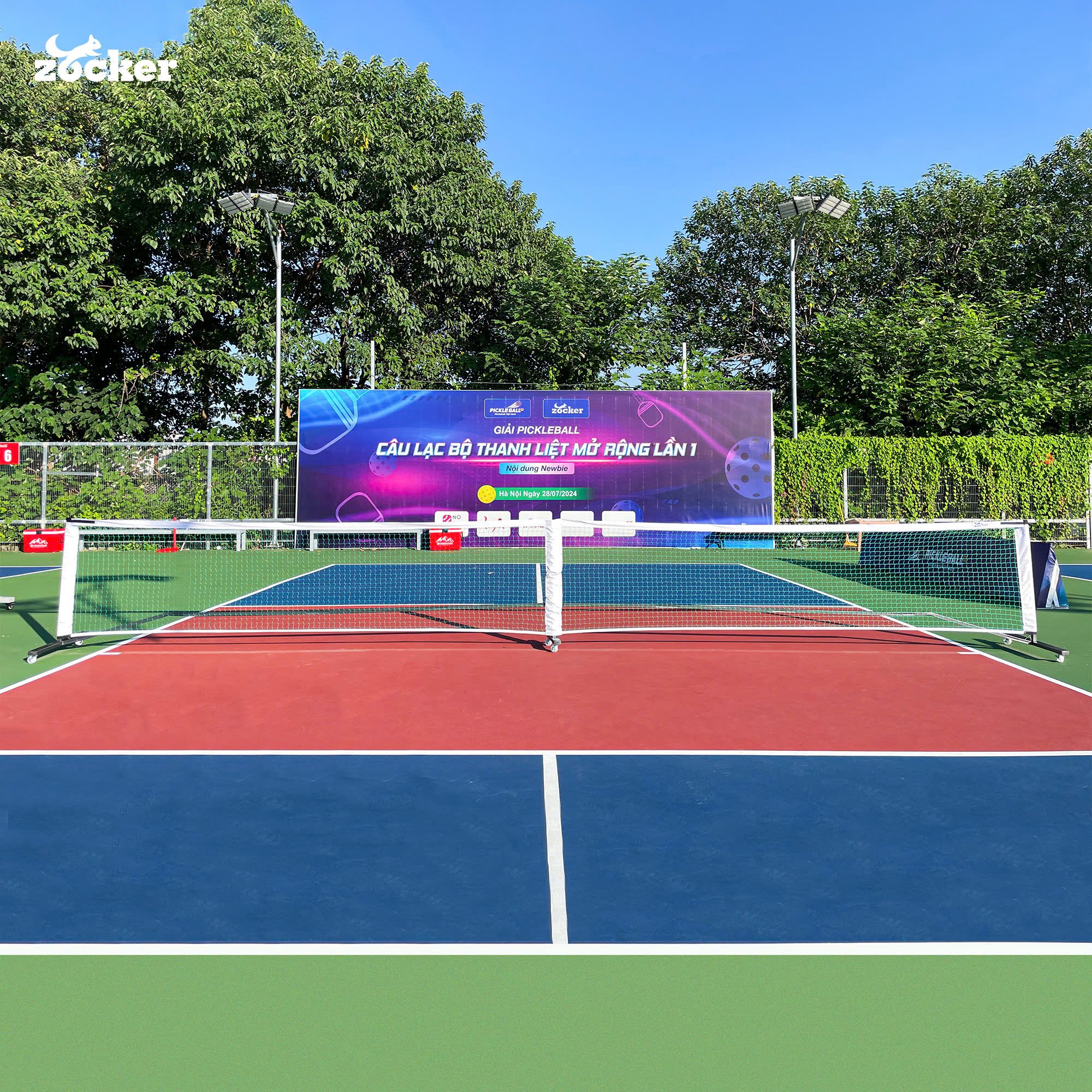 Bộ khung lưới Pickleball Zocker