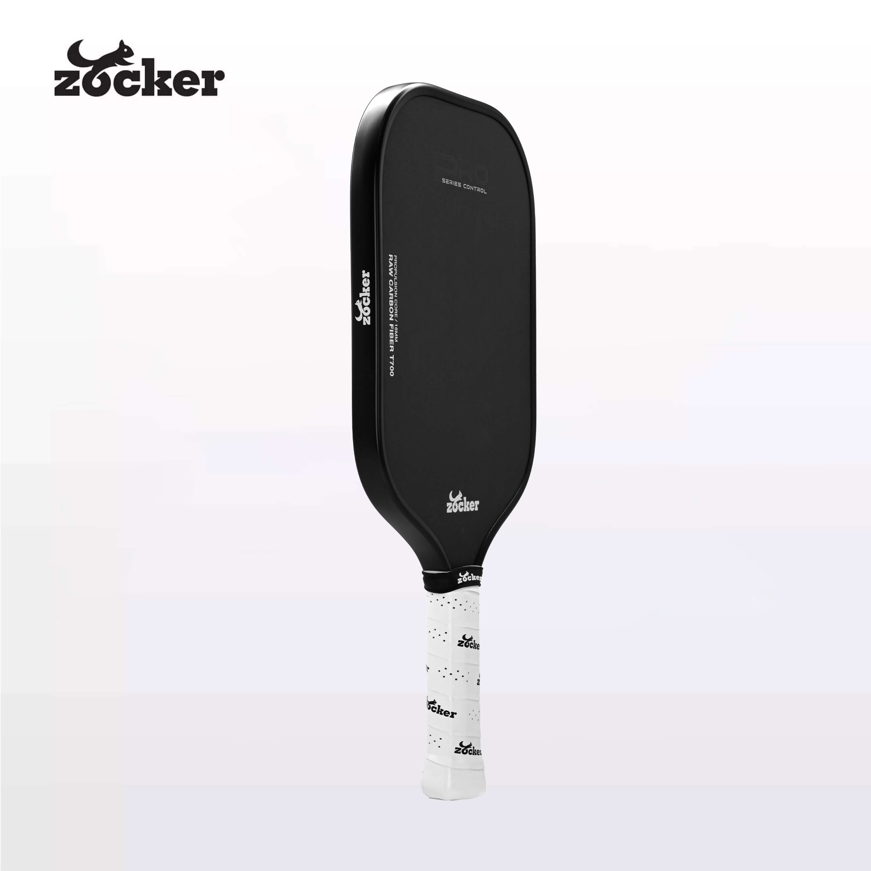 Vợt Pickleball Zocker Happy HP05 Pro Series 14mm-16mm Đen