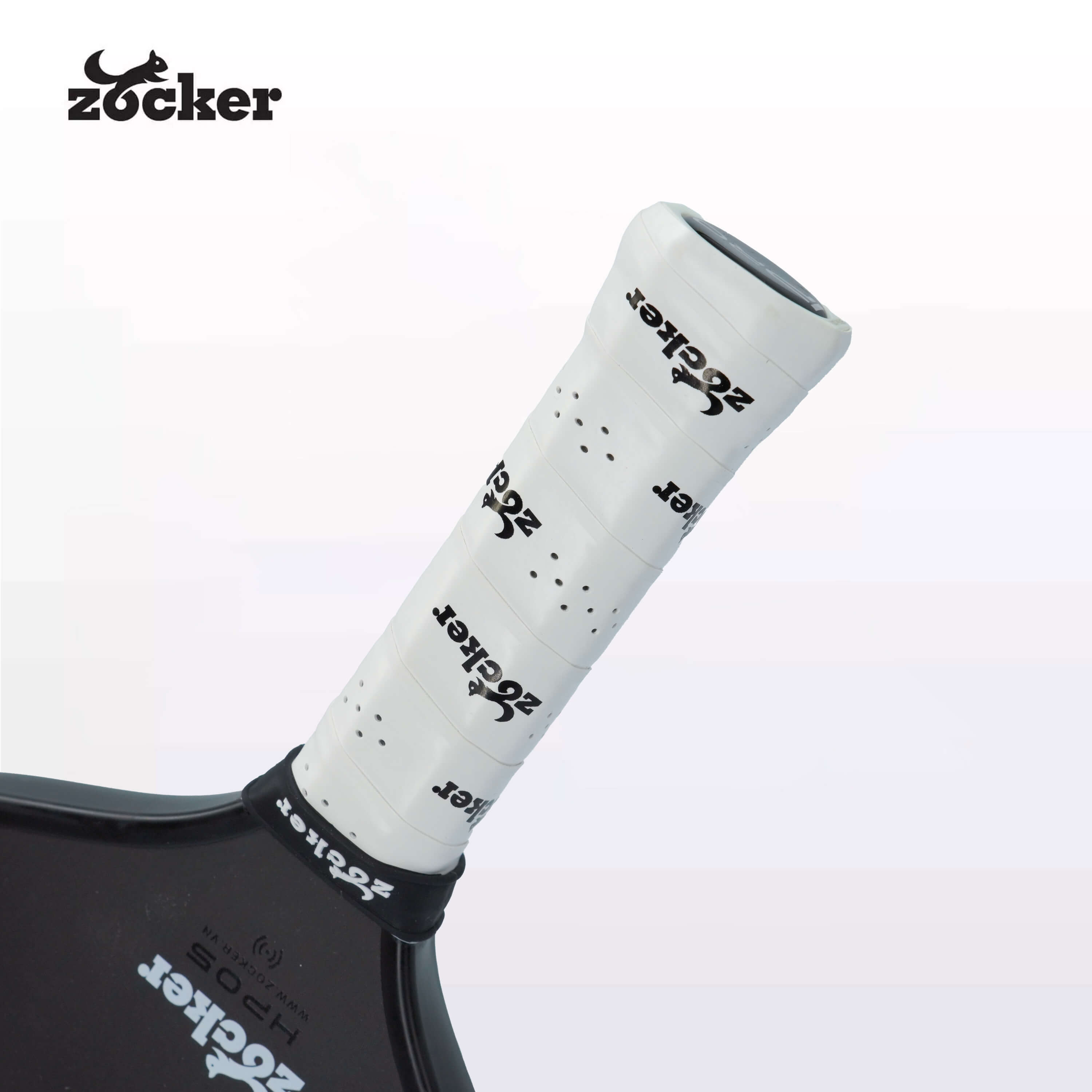 Vợt Pickleball Zocker Happy HP05 Pro Series 14mm-16mm Đen