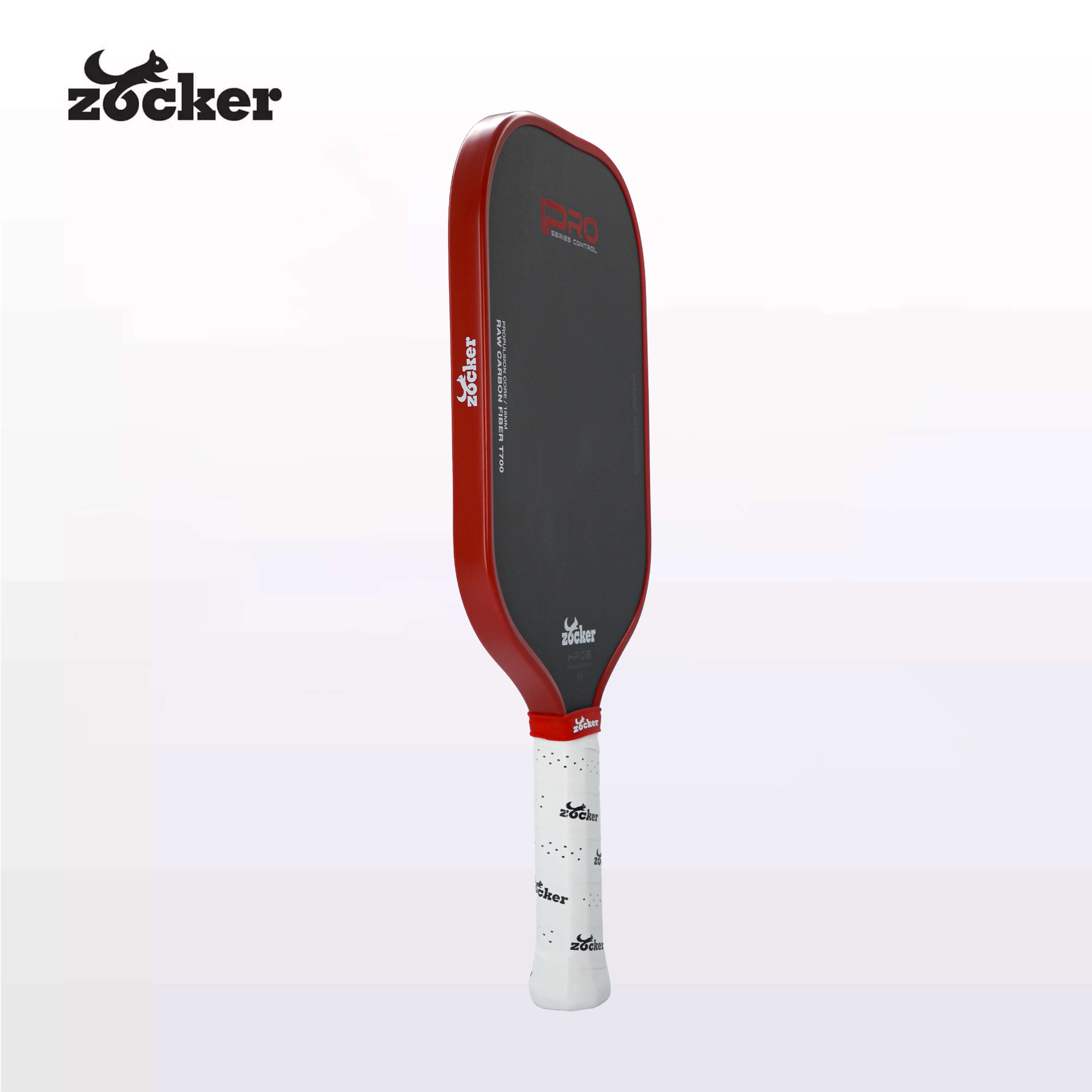 Vợt Pickleball Zocker Happy HP05 Pro Series 14mm-16mm Đỏ