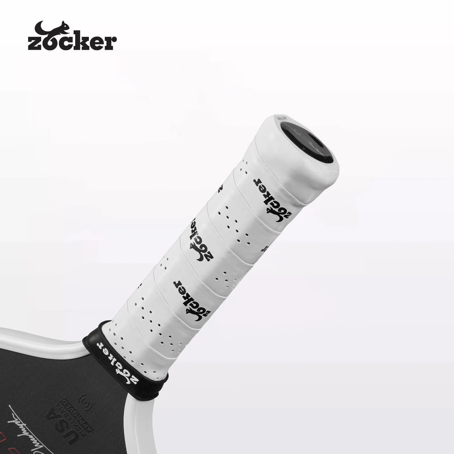 Vợt Pickleball Zocker Aspire 13,3mm - 16mm White