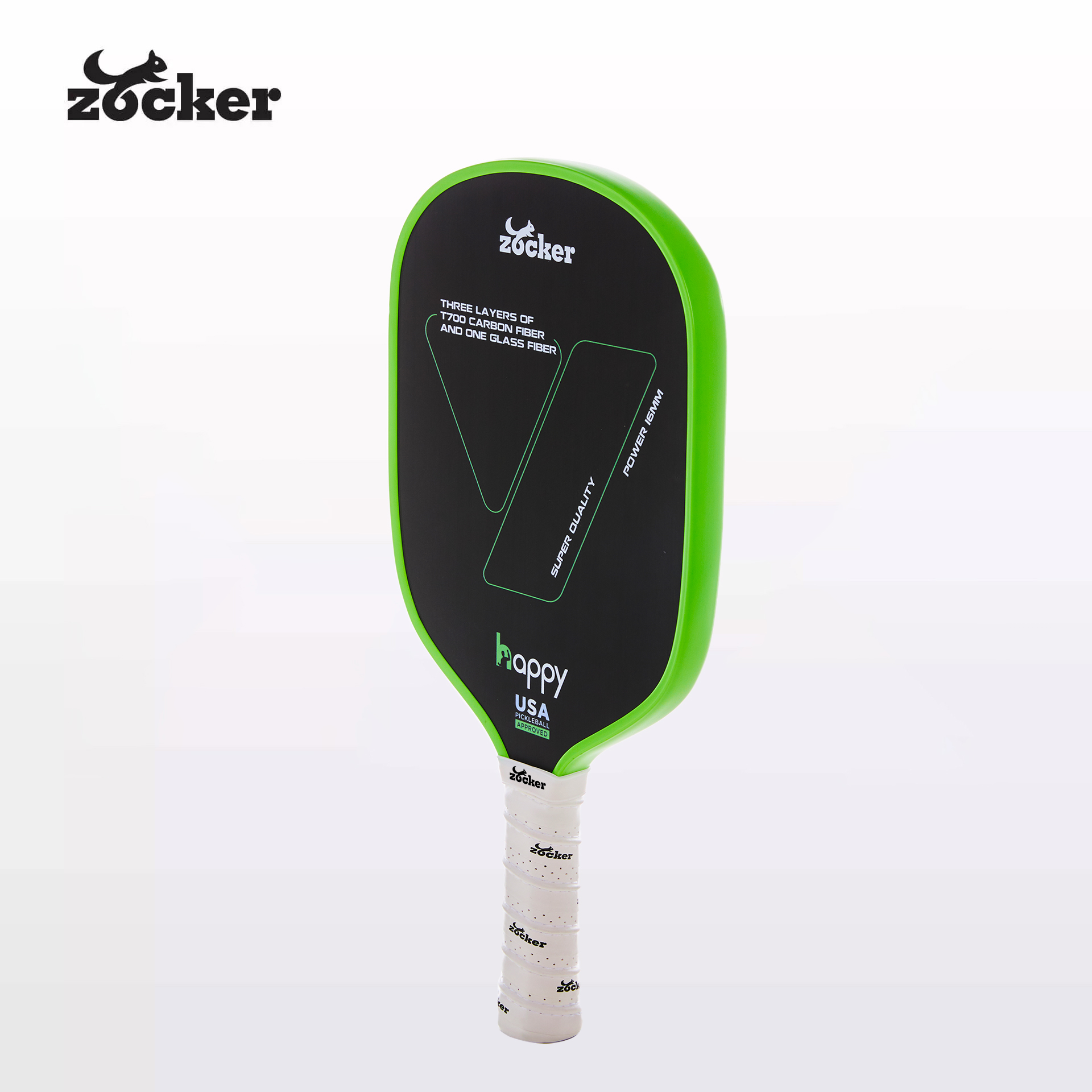 Vợt Pickleball Zocker Happy HP2 Super Quality