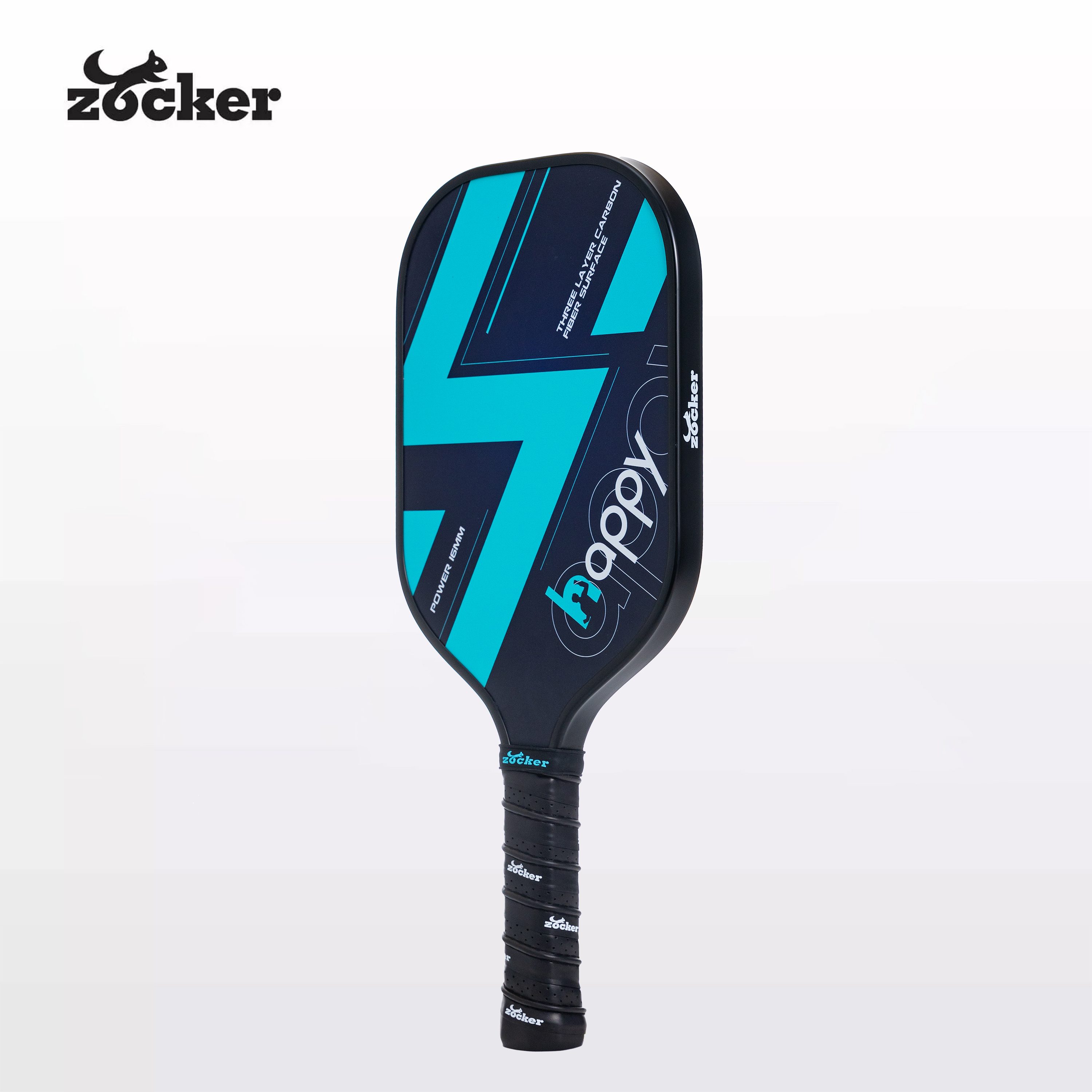 Vợt Pickleball Zocker Happy HP1 Standard Thunder Black
