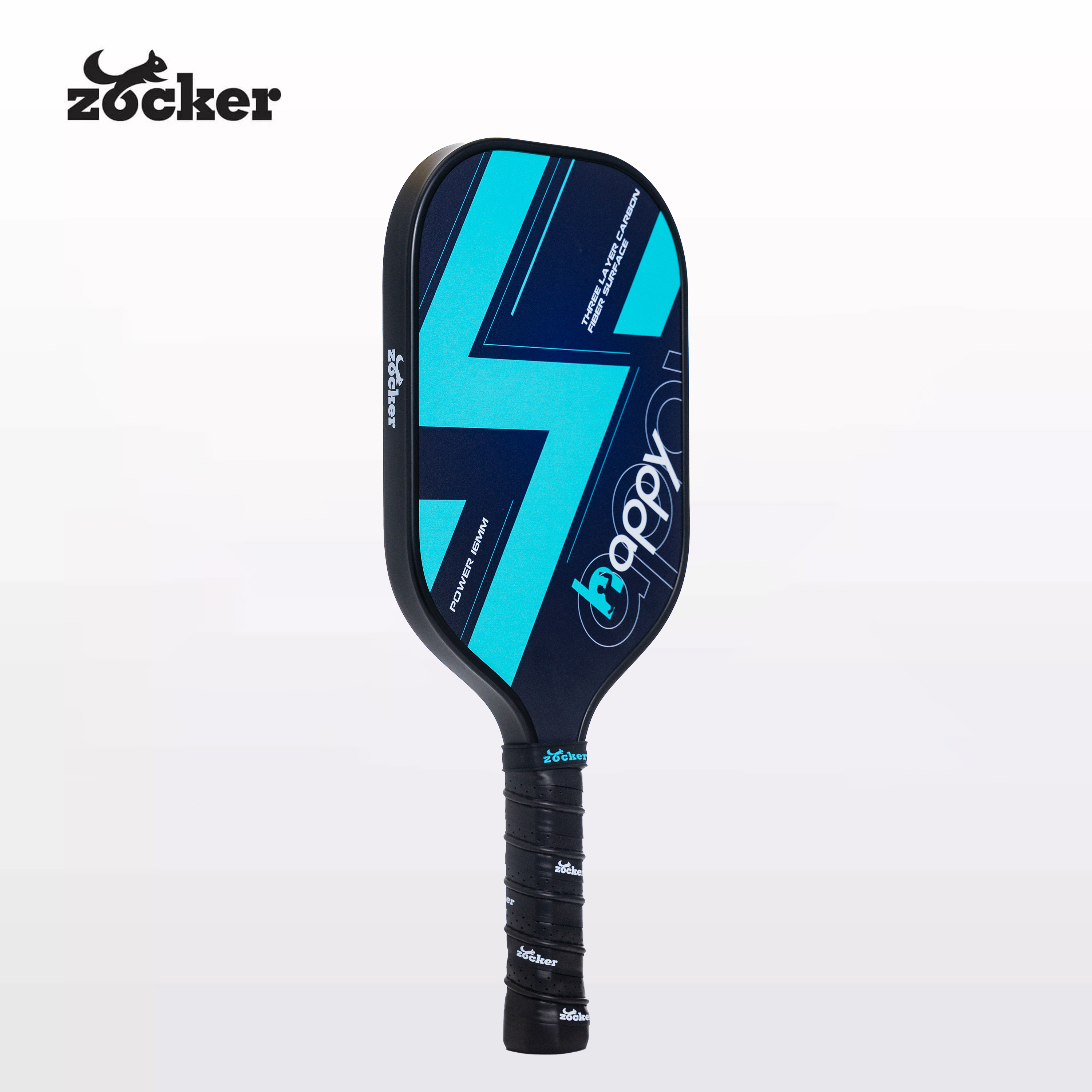 Vợt Pickleball Zocker Happy HP1 Standard Thunder Black