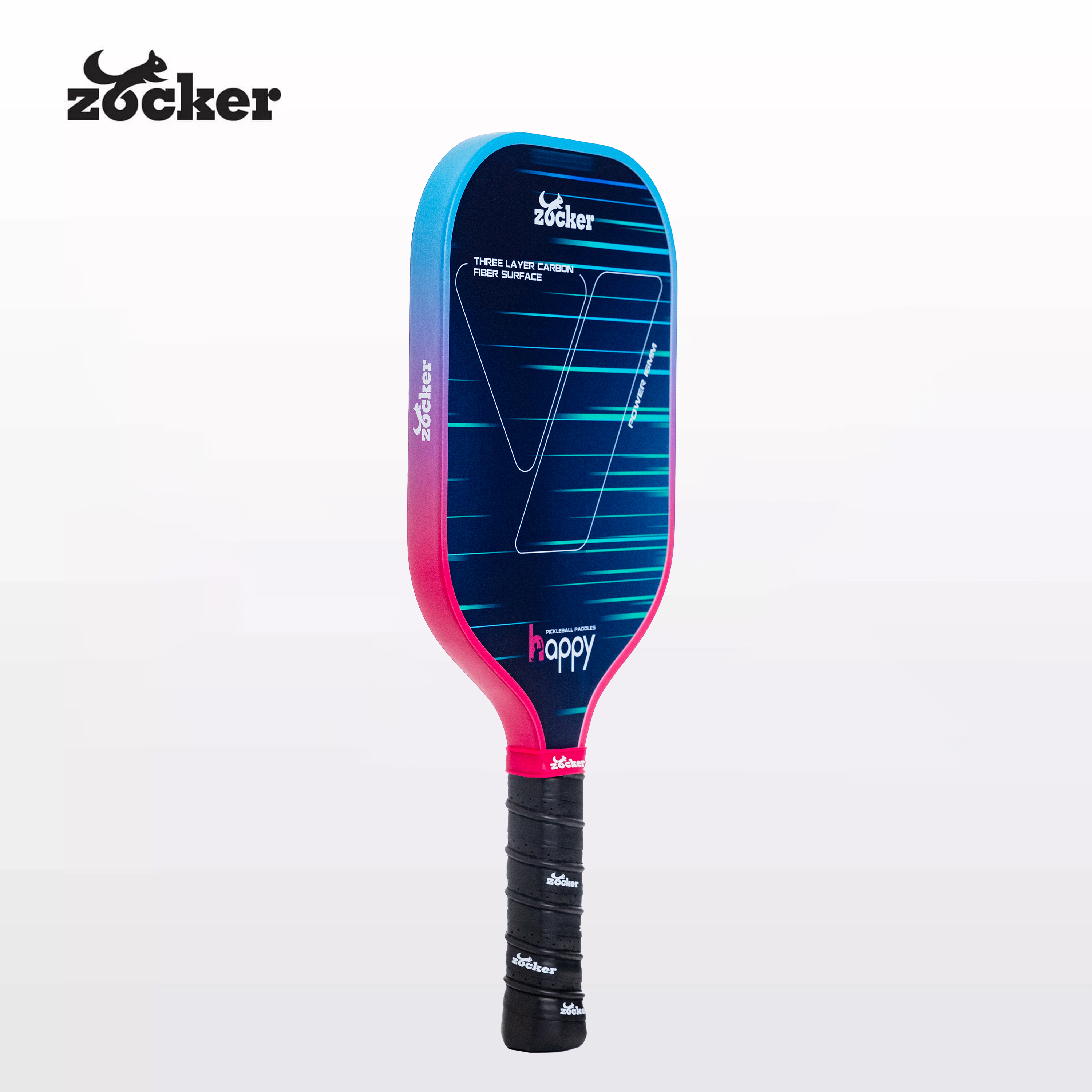 Vợt Pickleball Zocker Happy HP1 Standard Gradient