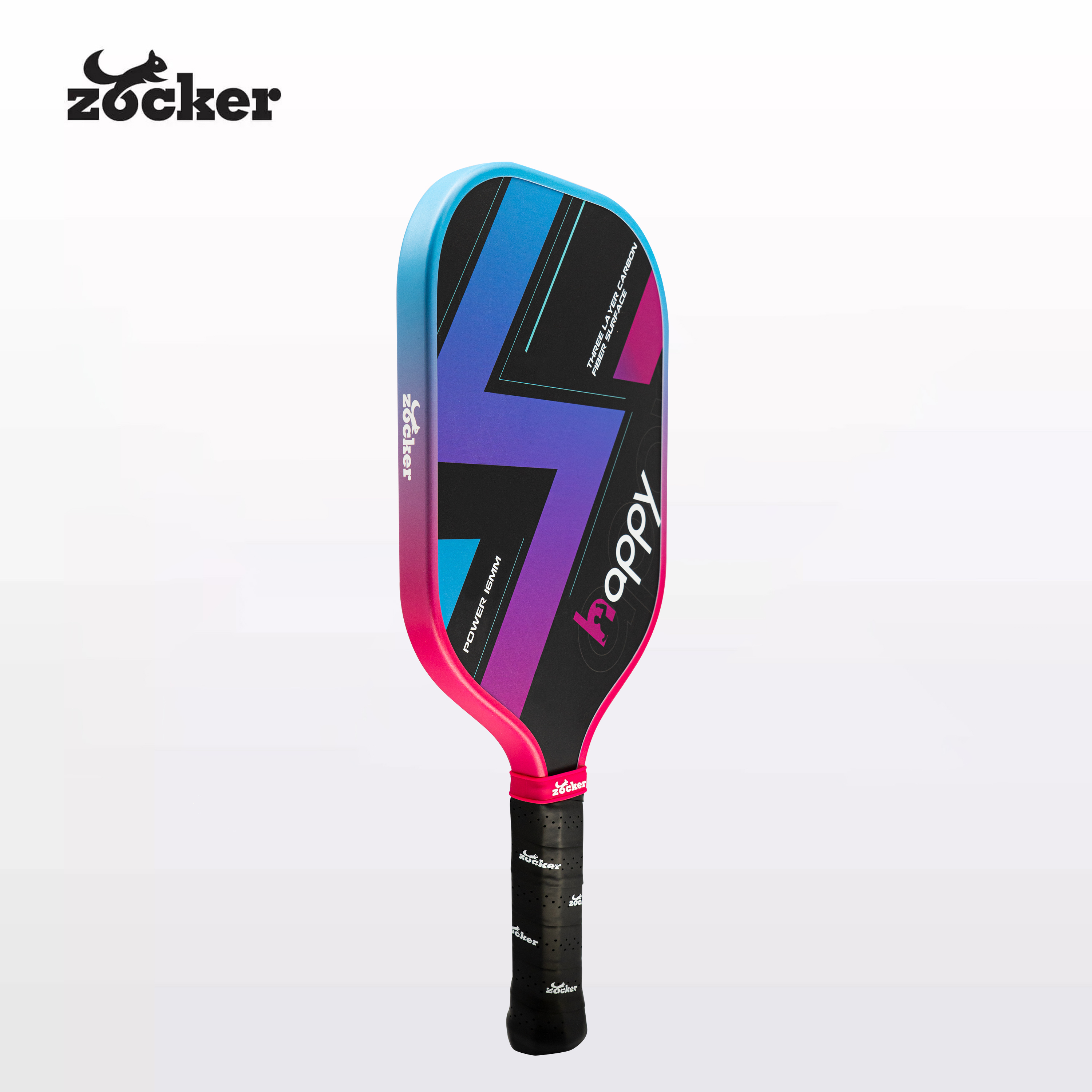 Vợt Pickleball Zocker Happy HP1 Standard Thunder Gradient