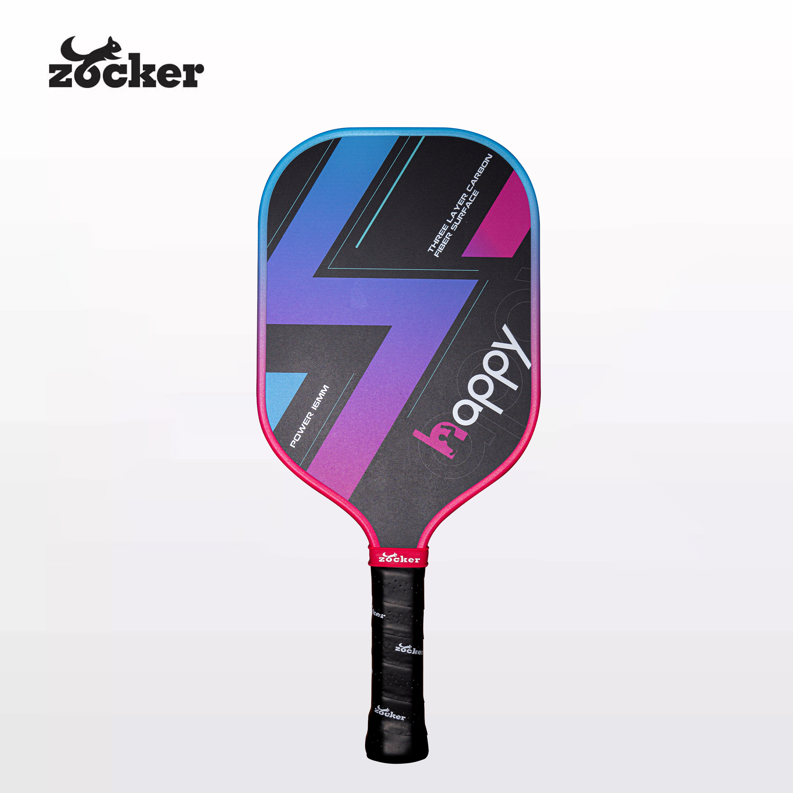 Vợt Pickleball Zocker Happy HP1 Standard Thunder Gradient