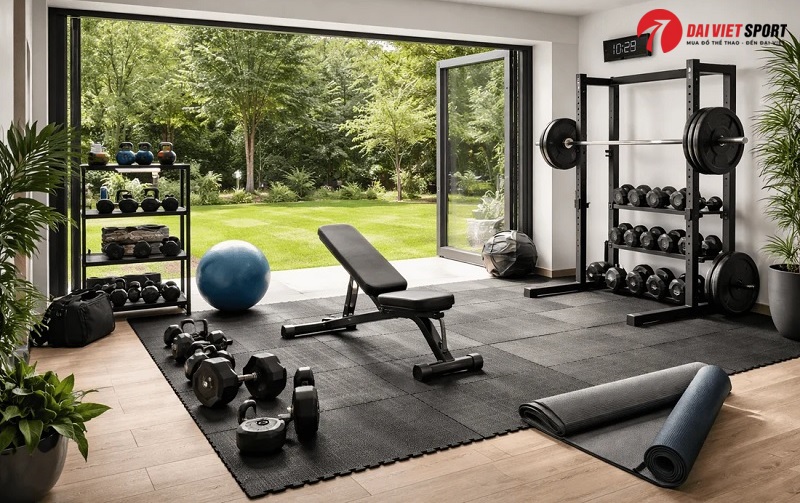Sai lầm khi setup phòng gym tại nhà