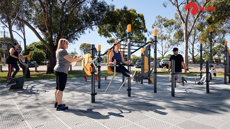 Thiết bị thể thao ngoài trời trong phát triển đô thị