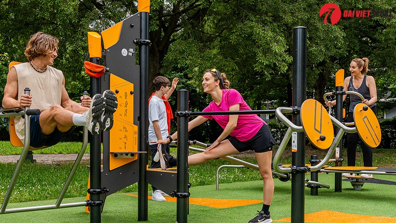 Thiết bị thể thao ngoài trời trong phát triển đô thị