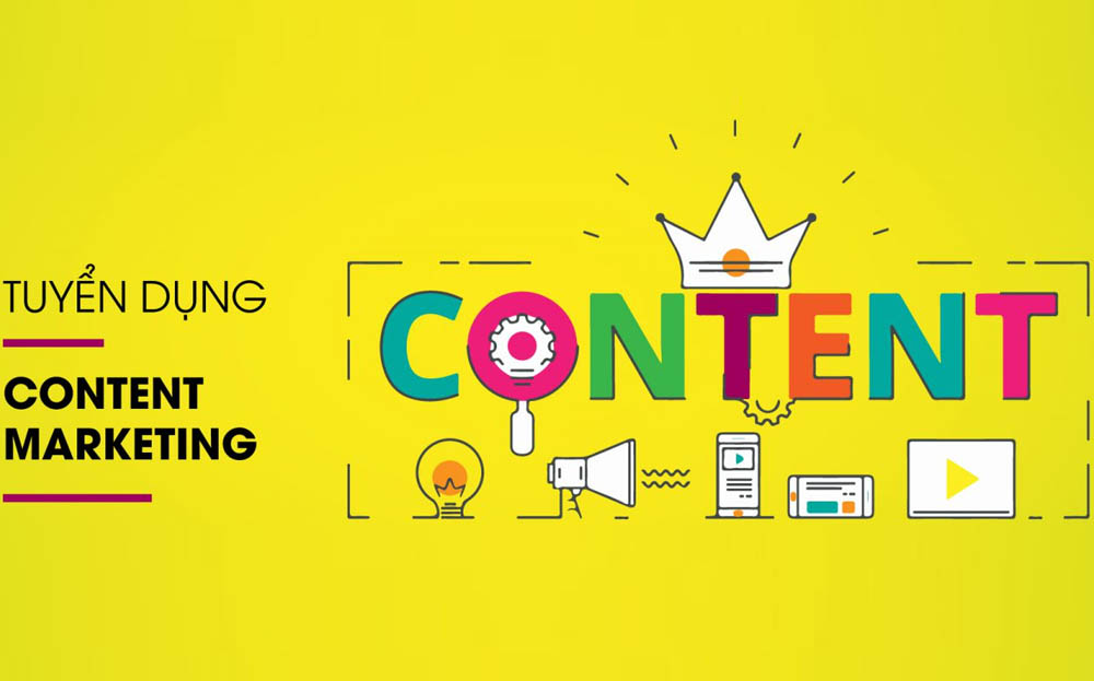 TUYỂN DỤNG NHÂN VIÊN CONTENT MARKETING