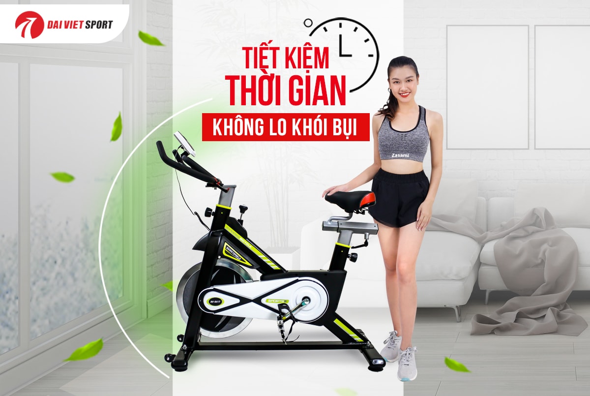 Xe đạp tập thể thao Đại Việt - Cho vòng eo thon gọn hiệu quả